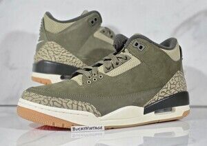 Nike Air Jordan 3 Retro Family Affair Olive Green DN3707-202 Men's Size 8 NEW